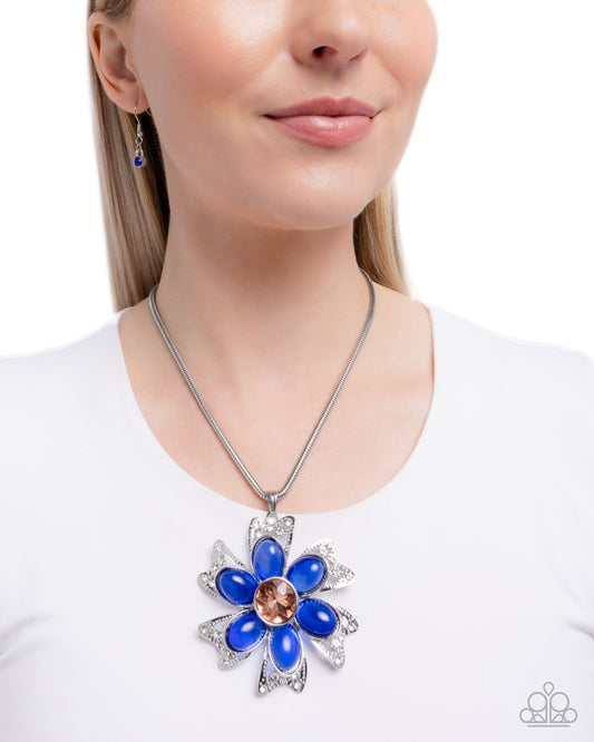 Floral Figurehead - Blue