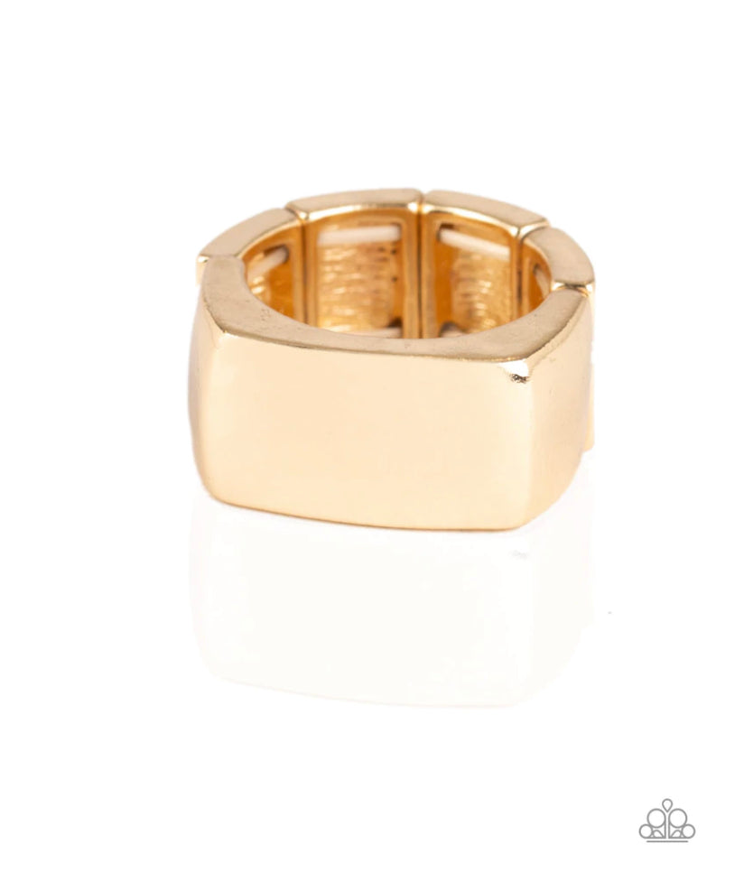 Straightforward Gold Ring