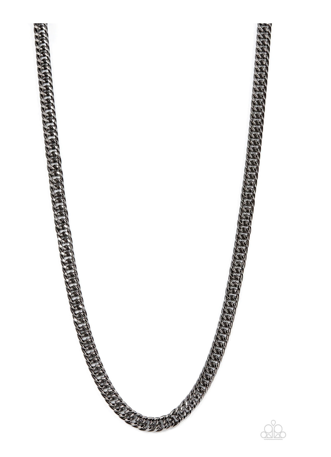 Paparazzi Standing Room Only Black Necklace