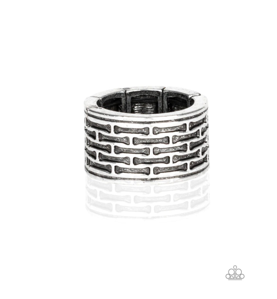 Tactical Gear Silver Ring